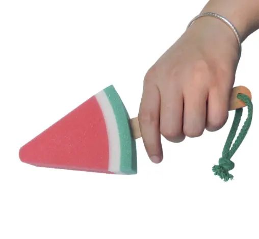 수박 모양의 컵 세척용 솔 스펀지 세척용 솔