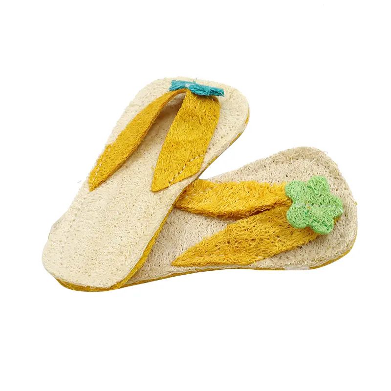 분해 가능한 안전 수세미 담보 동물 오락 장난감