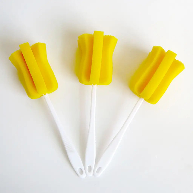 저렴한 가격의 긴 손잡이 병 브러쉬 컵 스폰지 브러쉬