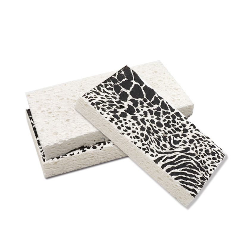 생분해성 셀룰로오스 면 압축 접시 스폰지