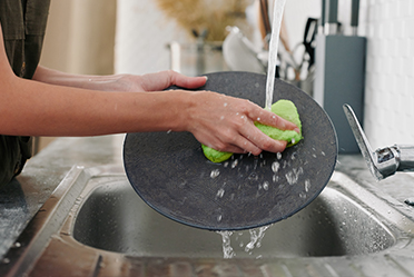 주방 클린 스펀지